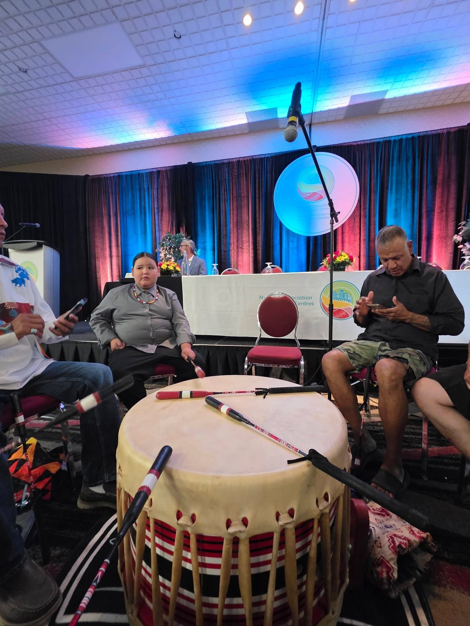 Traditional drumming